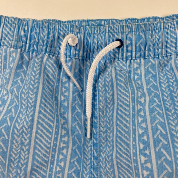 NWOT Vineyards Vines Swim Trunks Shorts Boys XL Mesh Lined Chappy Tribal Blue - Picture 5 of 13